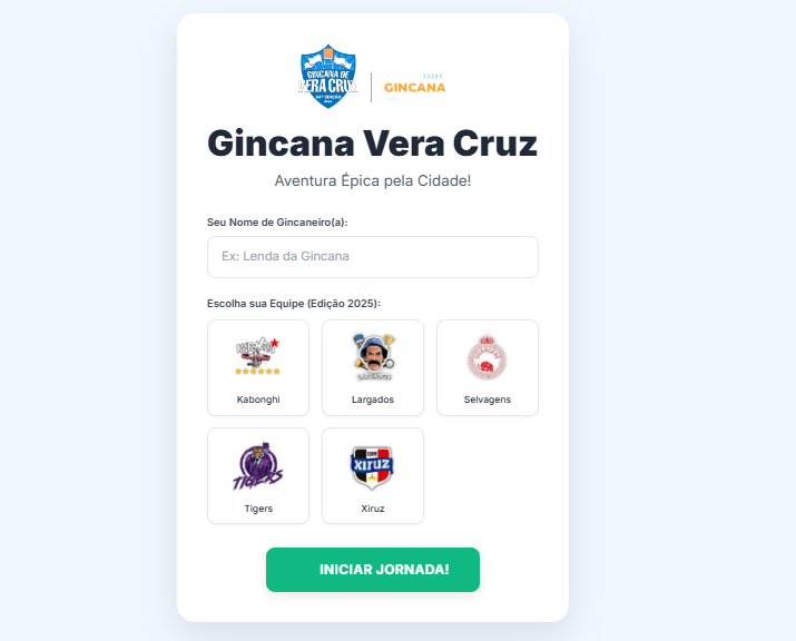 Gincana de Vera Cruz